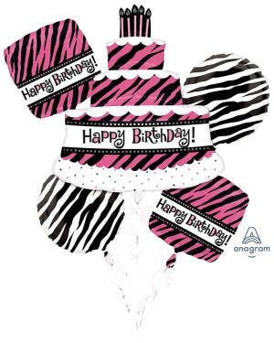 Oh So Fabulous Foil Balloon Bouquet (5pcs)