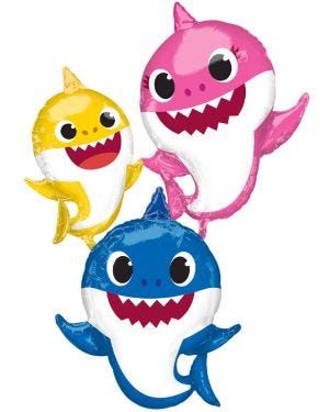 Baby Shark Airwalker Balloon - 36&quot; Foil