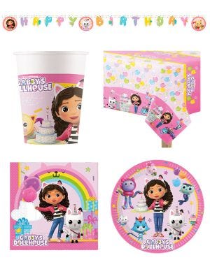 Gabby&#039;s Dollhouse Deluxe Party Pack for 8