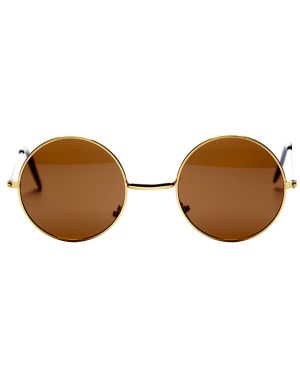 Brown Hippie Glasses