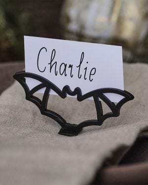 Bat Place Card Holders (4pk)