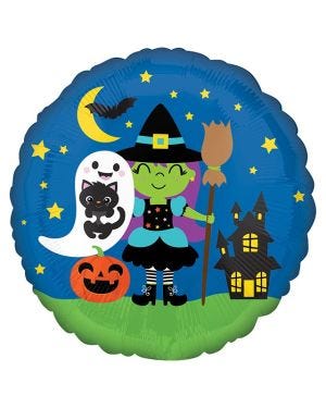Halloween Crew Balloon - 18&quot; Foil