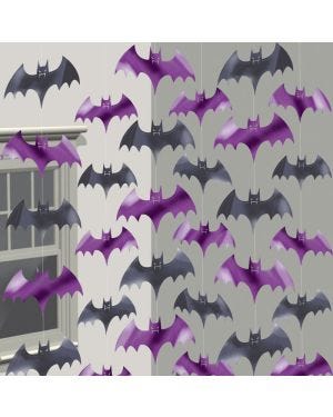 Bat String Halloween Decoration - 2m (6pk)