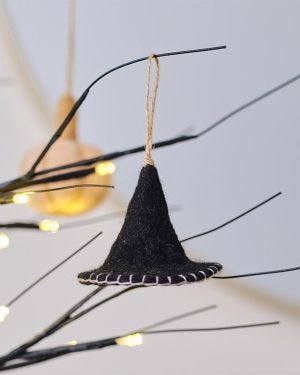 Witches Hat Tree Decoration