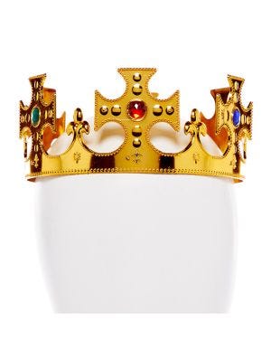 Gold Plastic Crown