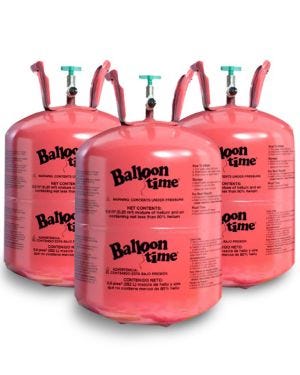 Helium Canister Saver Kit - Up to 90 x 9&quot; Balloons (3 cylinders)