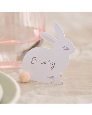Hey Bunny with Pom Poms Place Cards (6pk)