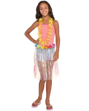 Iridescent Grass Skirt - Child