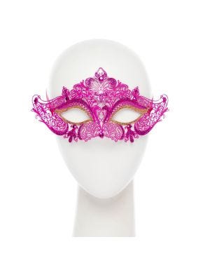 Pink Glitter Mask