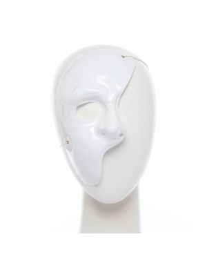 White Phantom Masquerade Mask