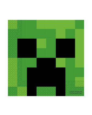 Minecraft Party Paper Napkins - 33cm (20pk)