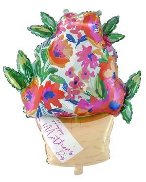 Mother&#039;s Day Floral Bouquet Supershape Balloon - 28&quot; x 23&quot; Foil