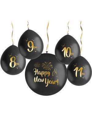 Countdown Latex Balloon Set (5pk)
