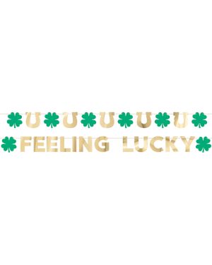 Shamrock Foil Garland - 2.7m (2pk)