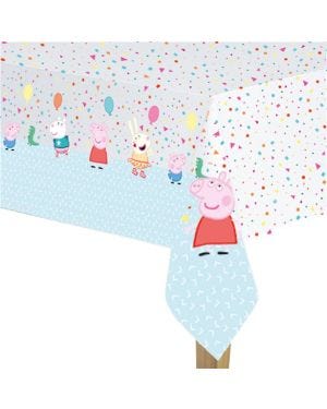 Peppa Pig Plastic Table Cover - 1.2m x 1.8m