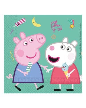 Peppa Pig Next Generation Party Paper Napkins 33cm (20pk)