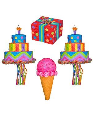 Birthday Assorted Pinatas