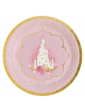 Princess for a Day Paper Plates - 23cm (8pk)