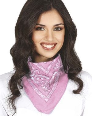 Pink Scarf