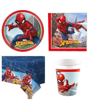 Spiderman Crime Fighter - Value Party Pack for 8
