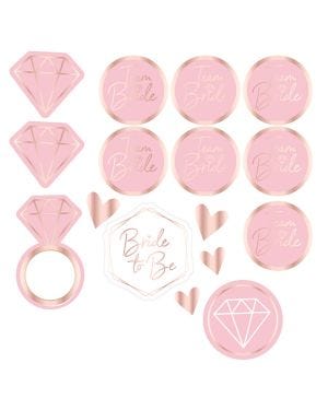 Team Bride Temporary Tattoos (6pk)