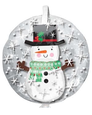 Snowman Insiders Balloon - 24&quot;